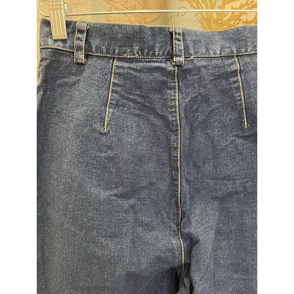 Vtg Liz Claiborne Liz Wear Stirrup‎ Jeans Denim Jodhpurs 10 USA Union Made 80's - Picture 6 of 13